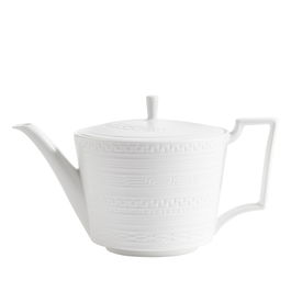Wedgwood Tetera Cafetera Intaglio 1 L Porcelana Fina Apta Microondas y Lavavajillas